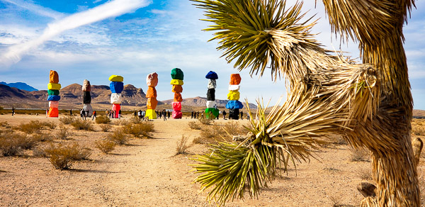 Seven Magic Mountains artwork